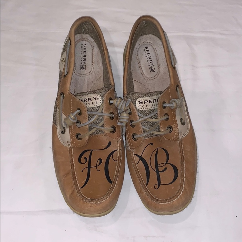 Custom FOB Sperry Top-Sider shoes